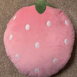 Pink Strawberry Pillow Target Bullseye Fruit